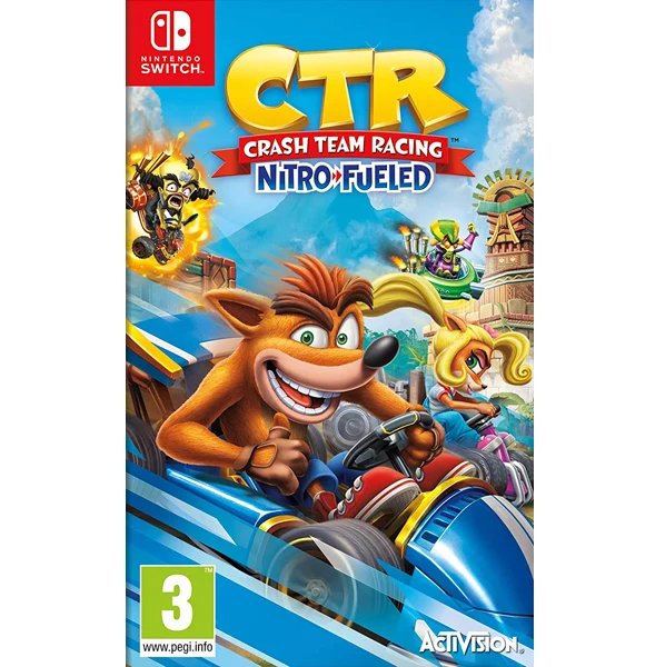 Crash Team Racing Nitro Fueled Switch - Usato