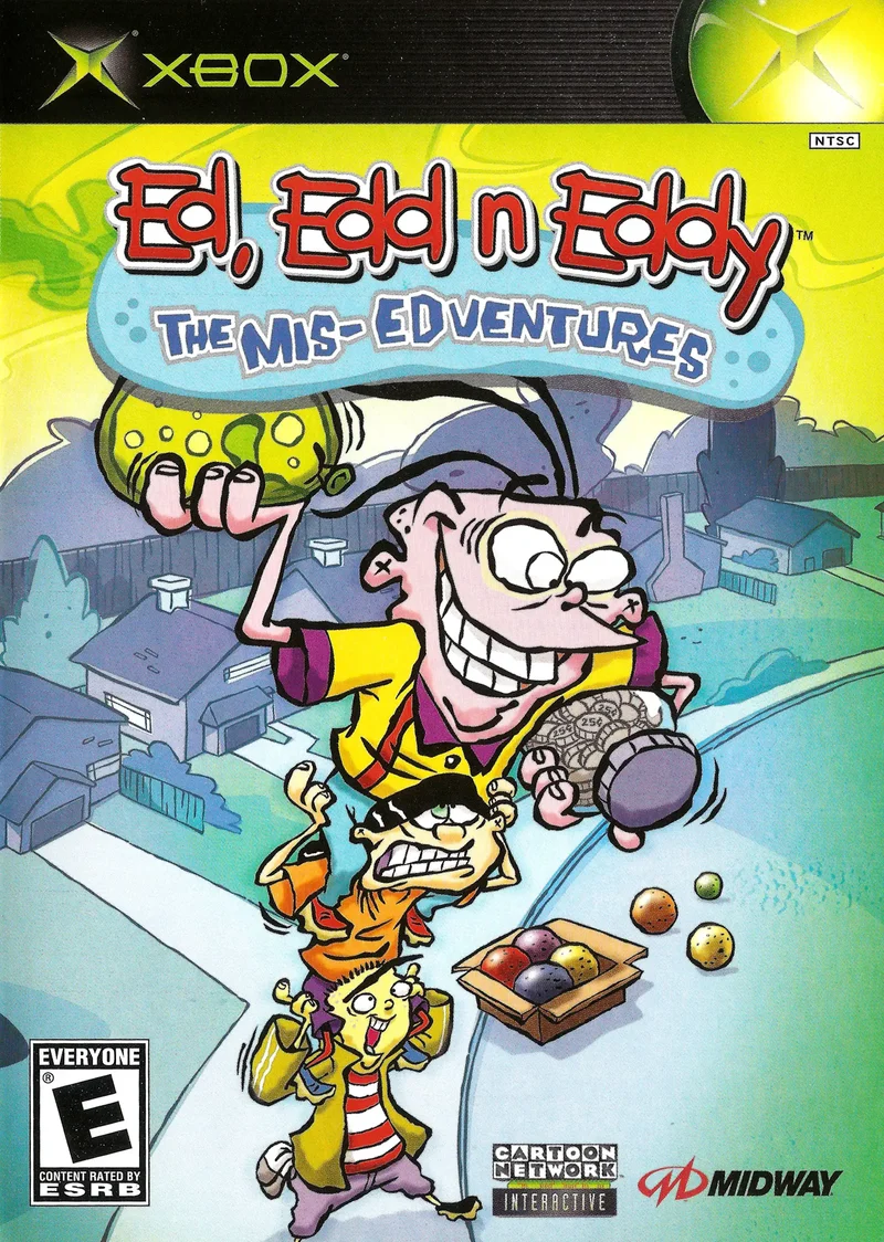 Ed Edd N Eddy Mis-Edventures - Microsoft Xbox