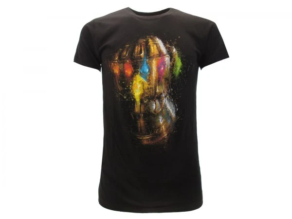 T-Shirt Marvel Avengers guanto Thanos