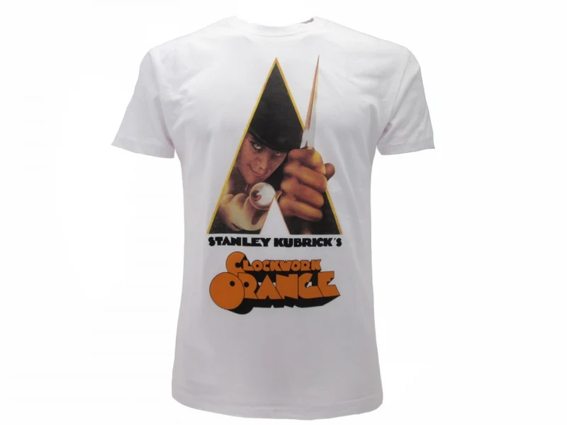 T Shirt Arancia Meccanica Locandina