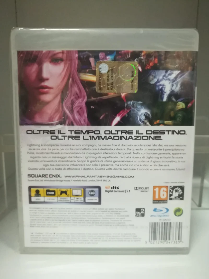 FINAL FANTASY XIII-2 PLAYSTATION 3 EDIZIONE ITALIANA