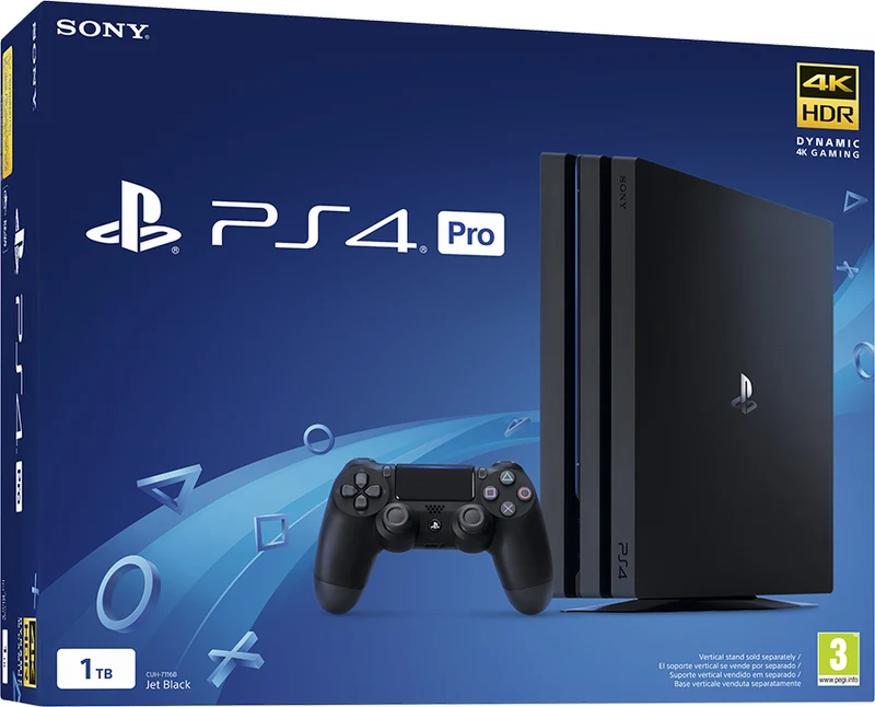 PLAYSTATION 4 PRO 1TB (1000GB) VERSIONE GAMMA