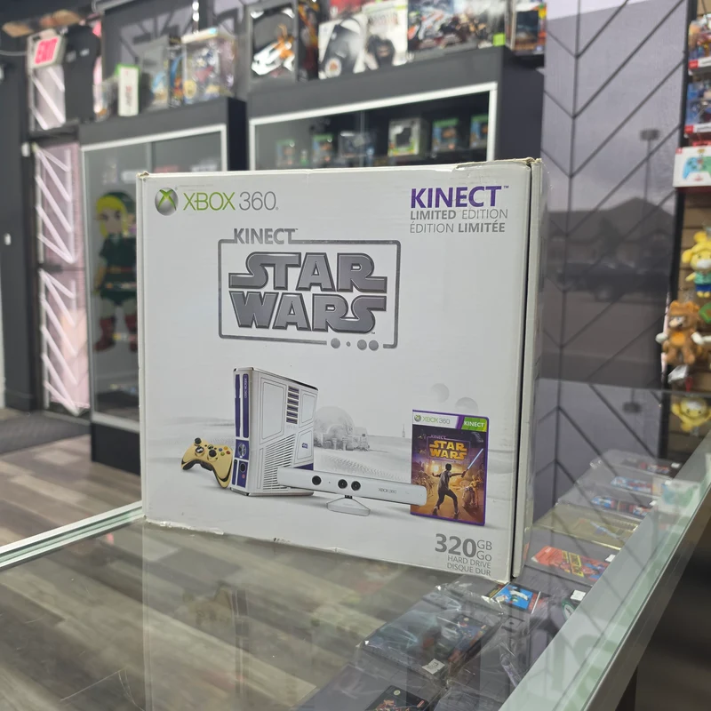CIB Microsoft Xbox 360 Slim Kinect Star Wars Limited Edition