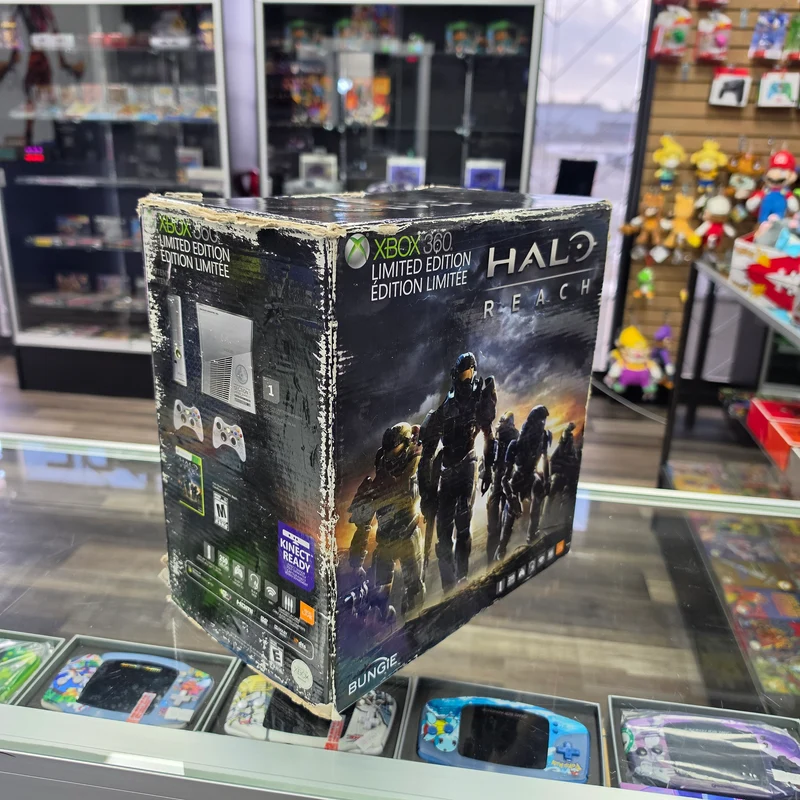 CIB Microsoft Xbox 360 Slim Limited Edition Halo Reach