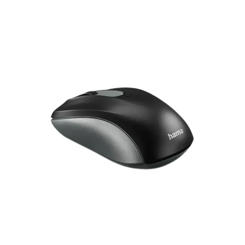 hama AMW-200 Optical Wireless Mouse - Black