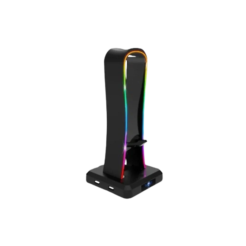 Spirit of Gamer Sentinel RGB Multifunction Headset Stand with 4 USB HUB
