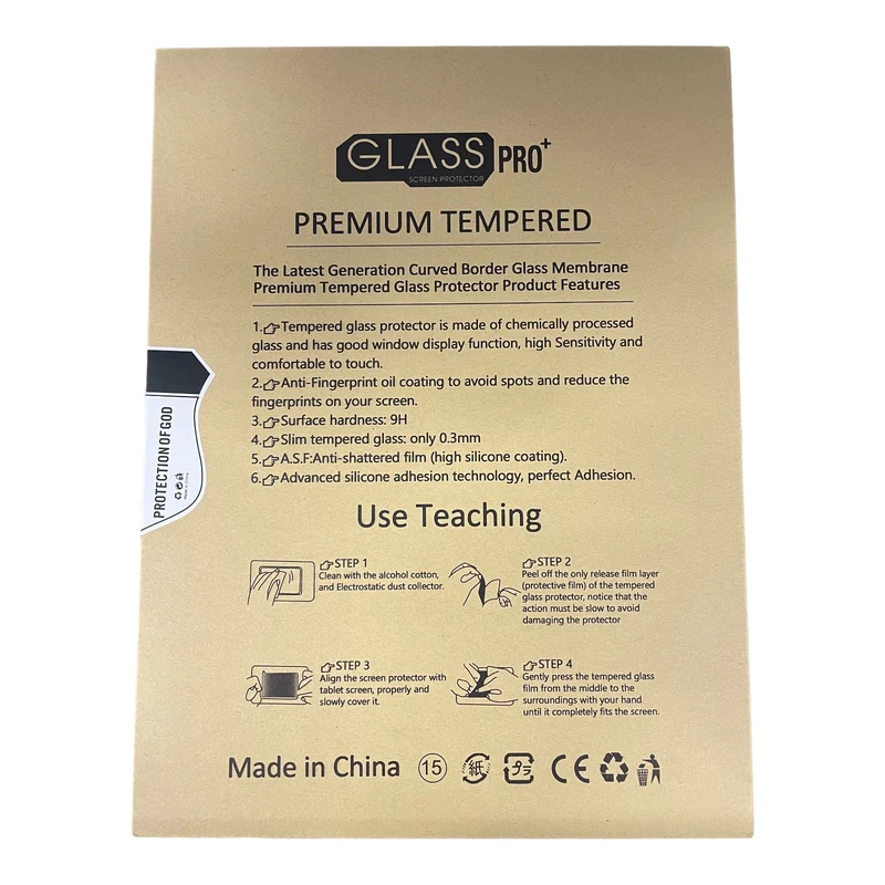 Apple iPad Pro 3 4 12.9" 2018 2020 Tempered Glass Screen Protector (Clear) - Accessories