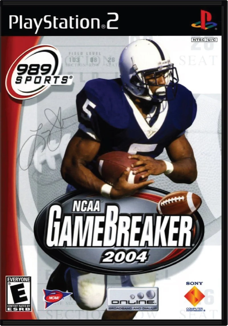 NCAA Gamebreaker 2004 - Sony PlayStation 2 (PS2)
