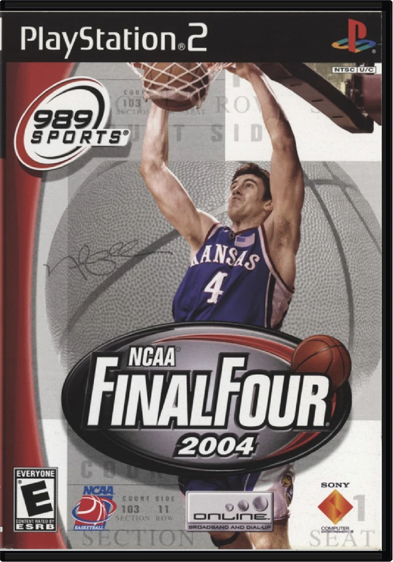 NCAA Final Four 2004 - Sony PlayStation 2 (PS2)