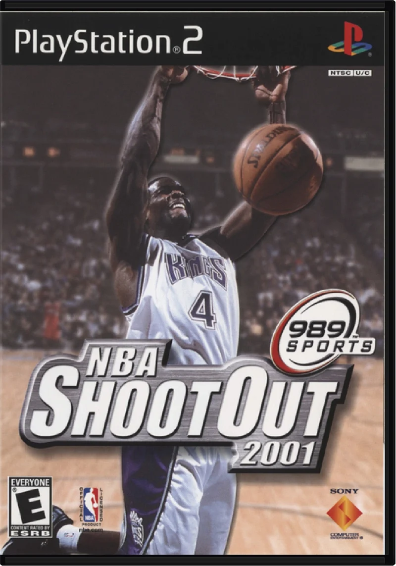 NBA ShootOut 2001 - Sony PlayStation 2 (PS2)