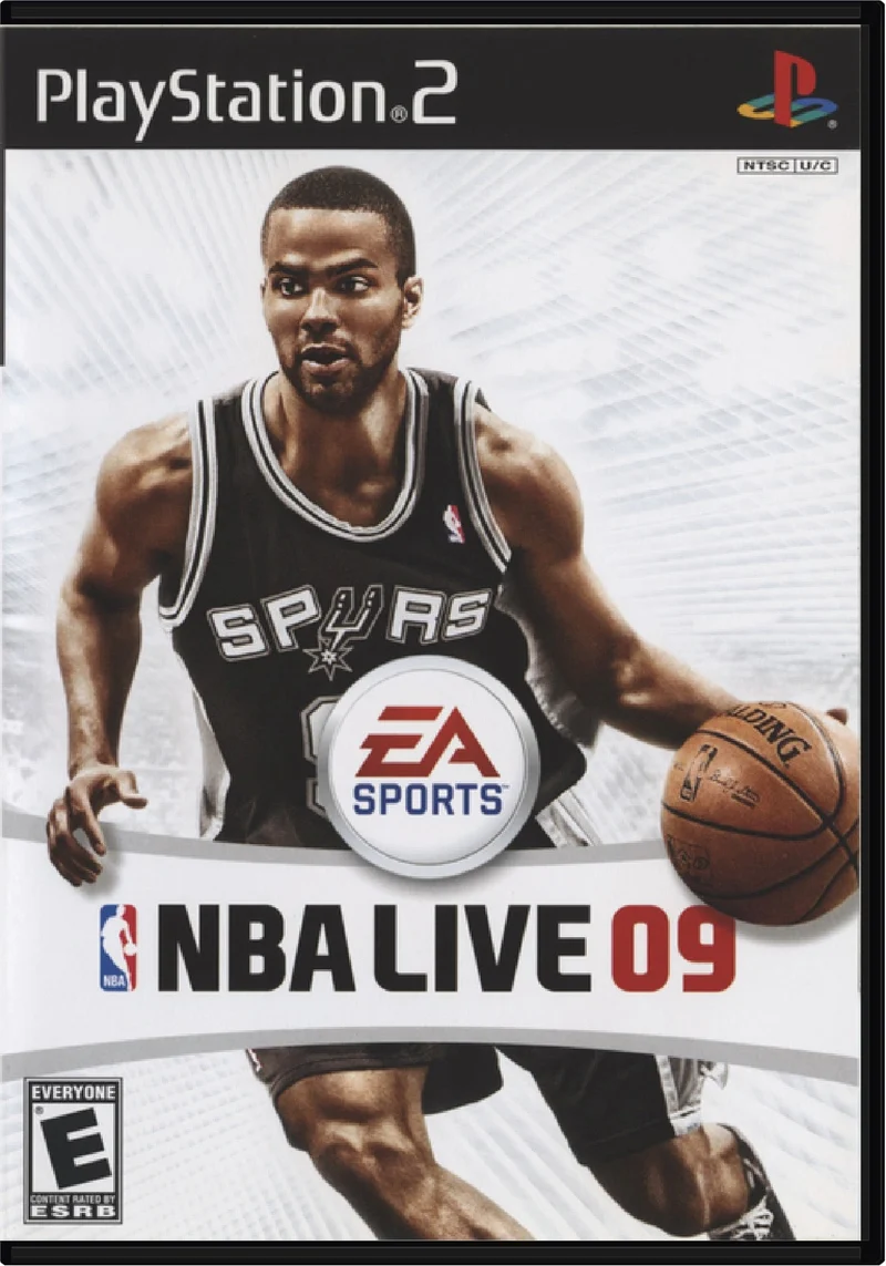 NBA Live 09 - Sony PlayStation 2 (PS2)