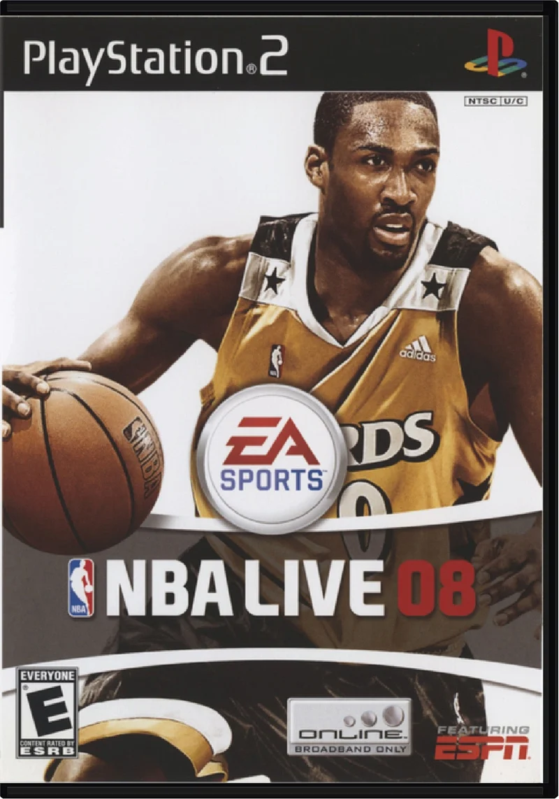NBA Live 08 - Sony PlayStation 2 (PS2)