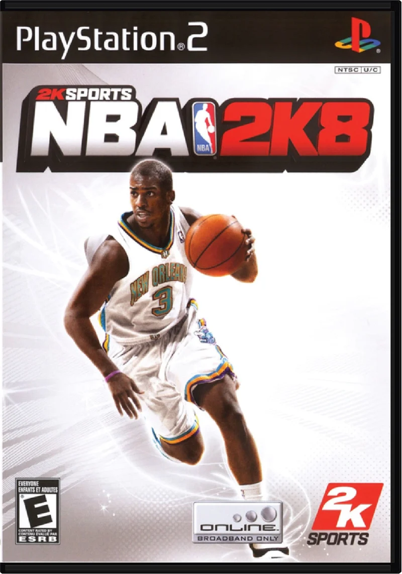 NBA 2K8 - Sony PlayStation 2 (PS2)