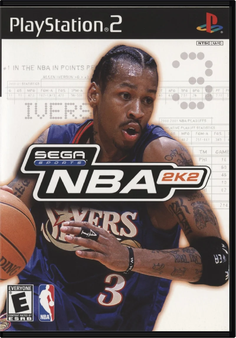 NBA 2K2 - Sony PlayStation 2 (PS2)