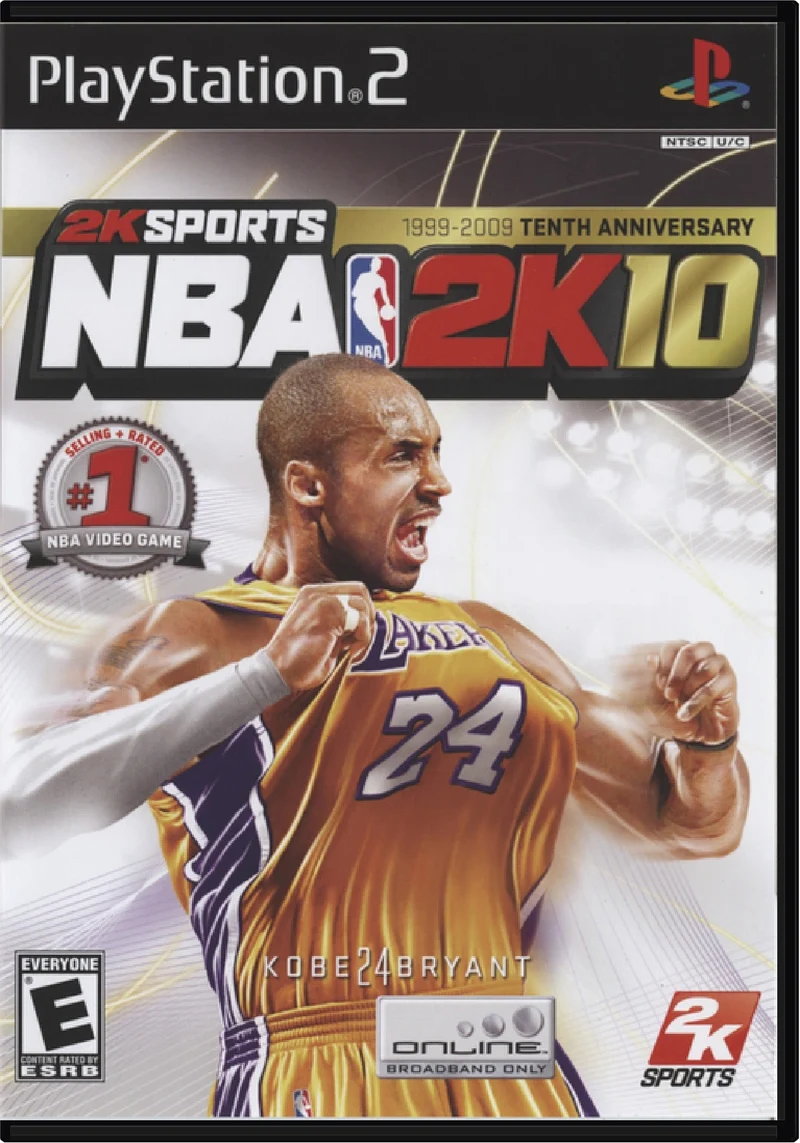 NBA 2K10 - Sony PlayStation 2 (PS2)