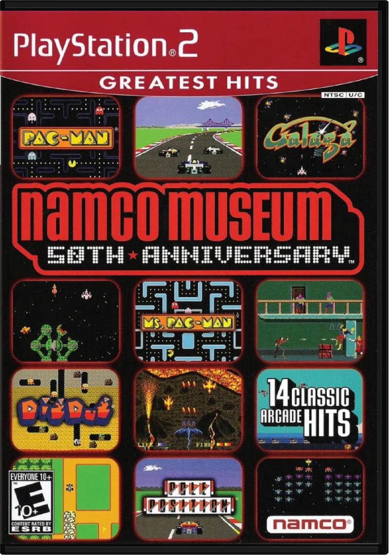 Namco Museum 50th Anniversary - Sony PlayStation 2 (PS2)