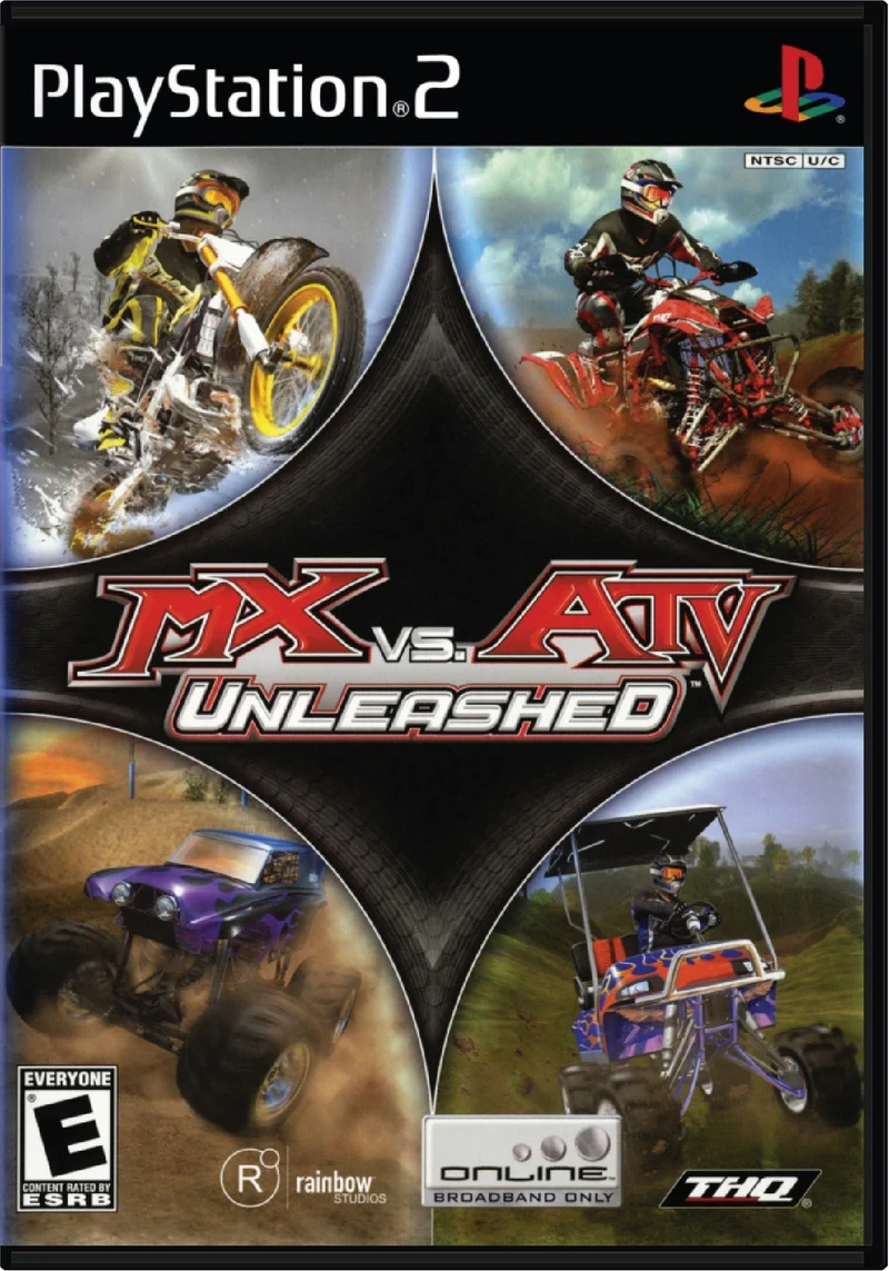 MX vs ATV Unleashed - Sony PlayStation 2 (PS2)