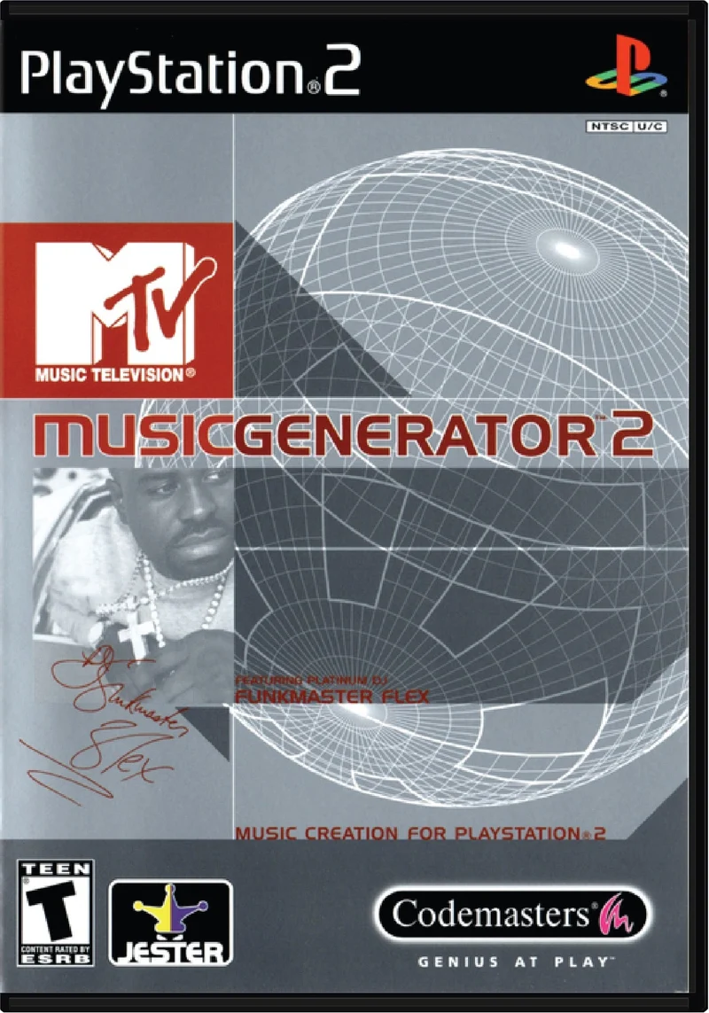 MTV Music Generator 2 - Sony PlayStation 2 (PS2)