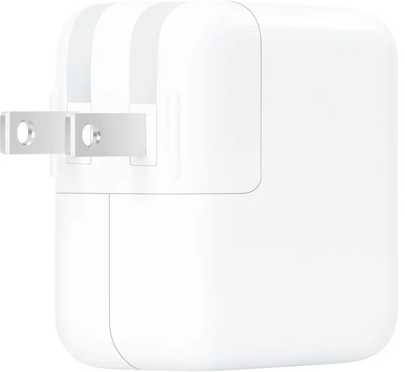 Apple MacBook Pro Air 96W 61W 30W USB-C Power Adapter Charger (White) - Accessories