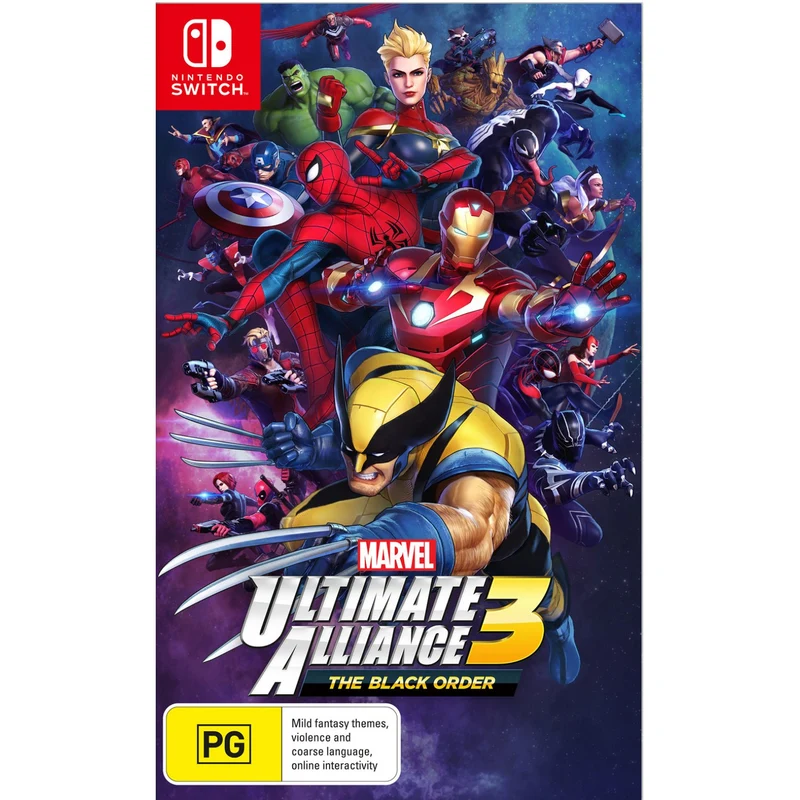 Nintendo Switch Marvel Ultimate Alliance 3 The Black Order