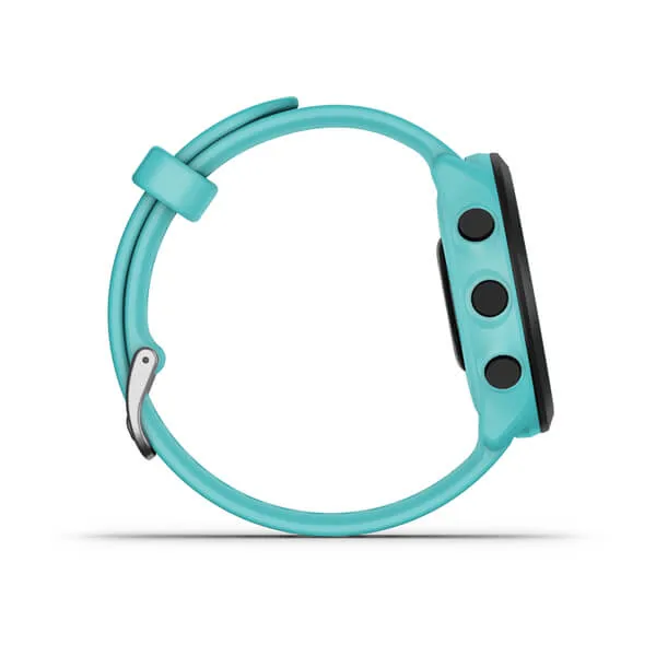 Garmin Forerunner 55 42mm MIP Sports Watch, Aqua Green