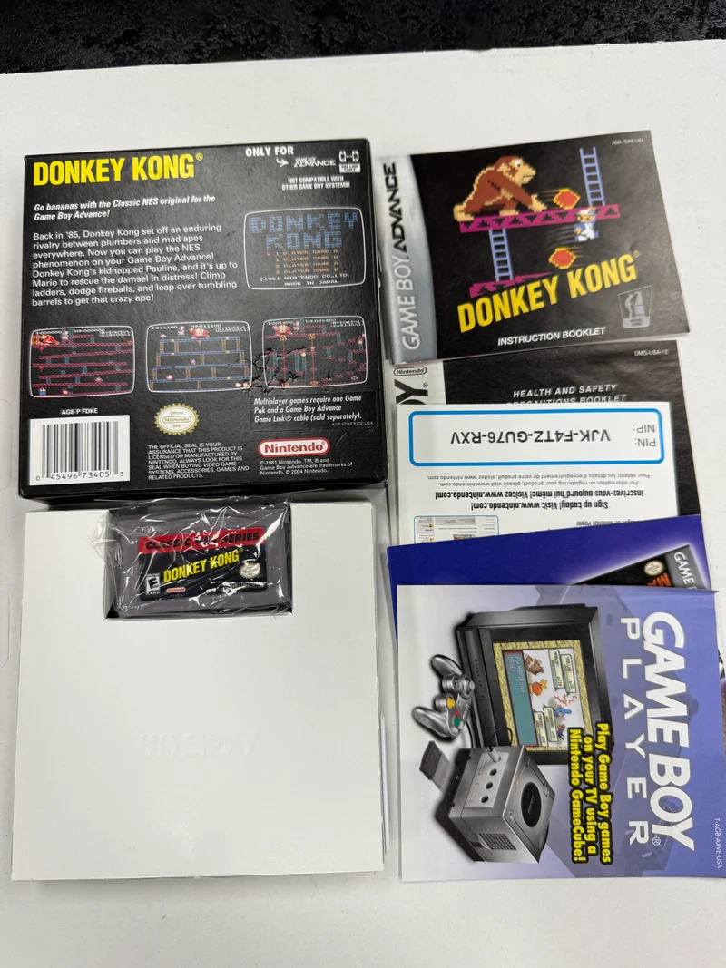 Donkey Kong Classic NES Series - Nintendo Game Boy Advance
