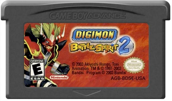 Digimon Battle Spirit 2 - Nintendo Game Boy Advance