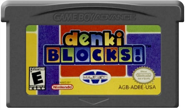 Denki Blocks - Nintendo Game Boy Advance