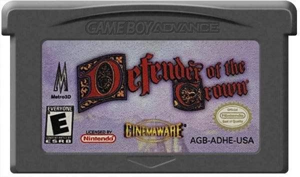 Defender of the Crown - Nintendo Game Boy Advance