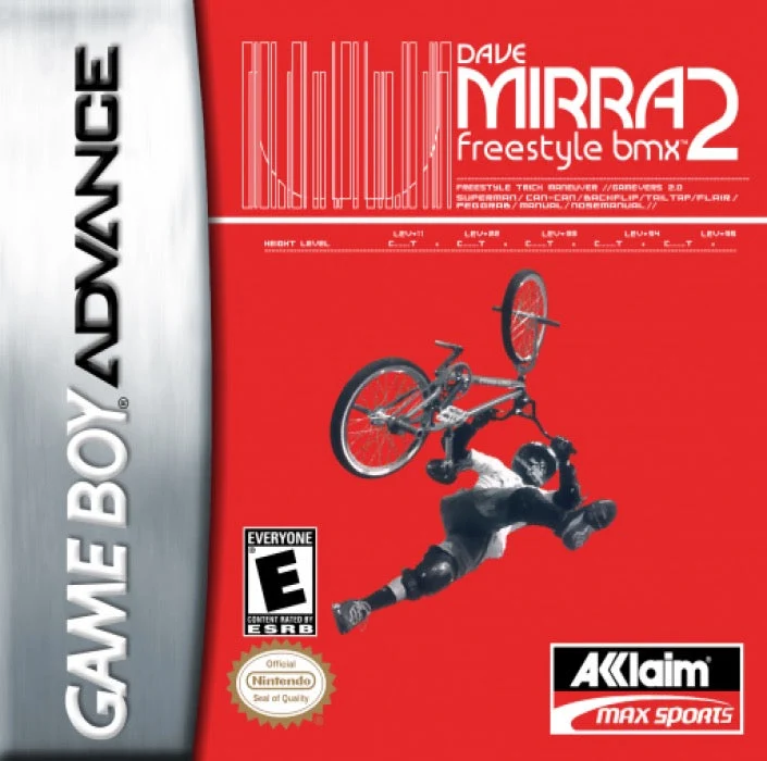 Dave Mirra Freestyle BMX 2 - Nintendo Game Boy Advance