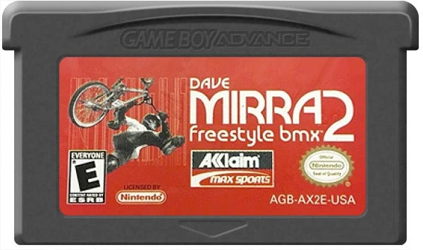 Dave Mirra Freestyle BMX 2 - Nintendo Game Boy Advance