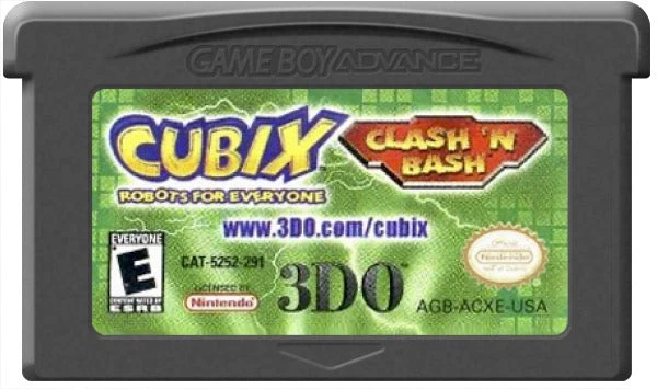 Cubix Robots for Everyone Clash N Bash - Nintendo Game Boy Advance