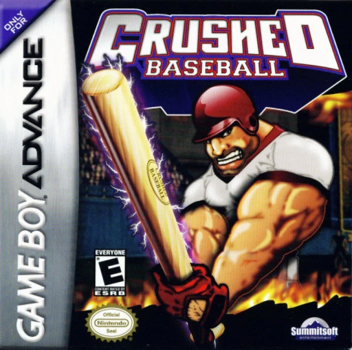 Crushed Baseball - Nintendo Game Boy Advance