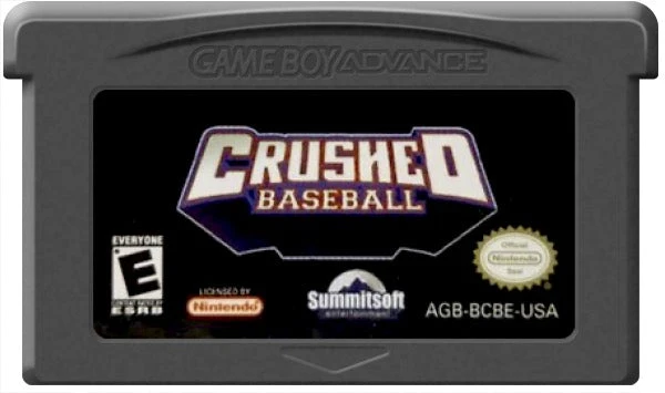 Crushed Baseball - Nintendo Game Boy Advance