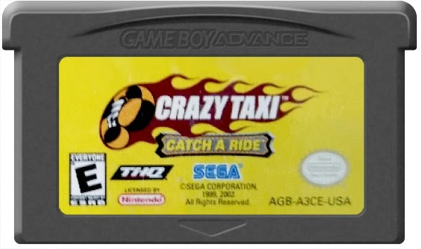 Crazy Taxi Catch a Ride - Nintendo Game Boy Advance