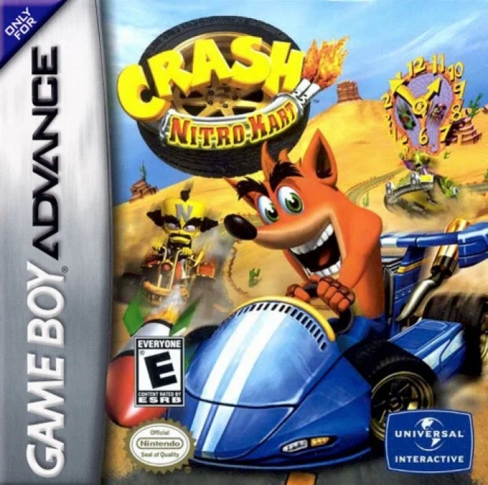Crash Nitro Kart - Nintendo Game Boy Advance