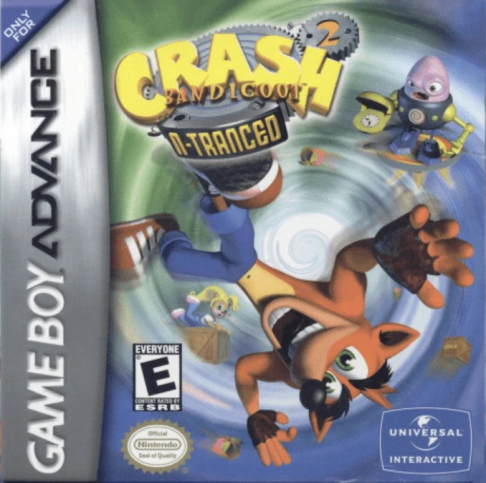 Crash Bandicoot 2 N-tranced - Nintendo Game Boy Advance