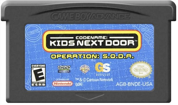 Codename Kids Next Door Operation SODA - Nintendo Game Boy Advance