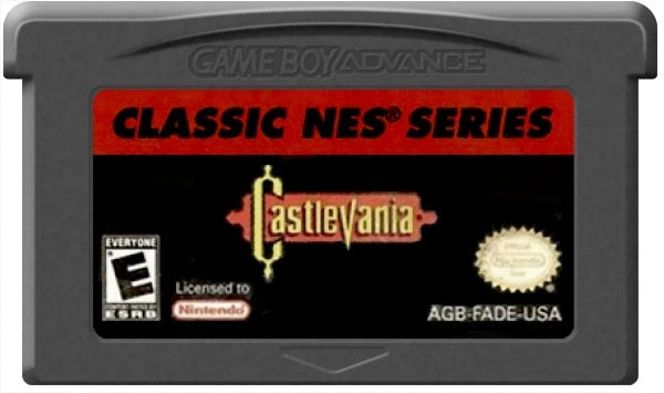 Castlevania Classic NES Series - Nintendo Game Boy Advance