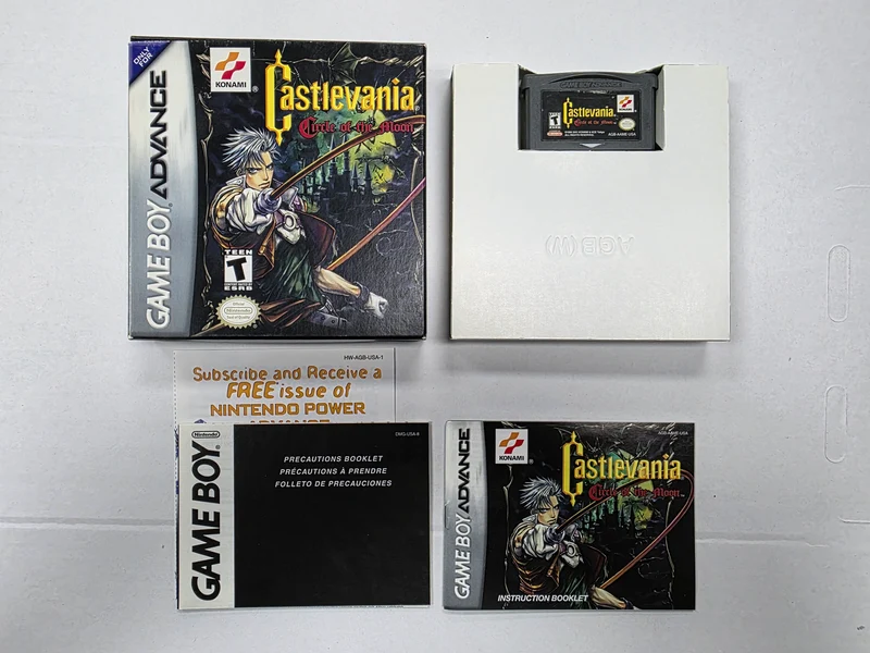 Castlevania Circle of the Moon - Nintendo Game Boy Advance