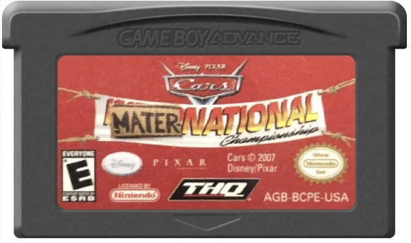 Cars Mater-National Championship - Nintendo Game Boy Advance