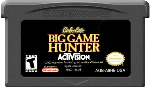 Cabela's Big Game Hunter - Nintendo Game Boy Advance