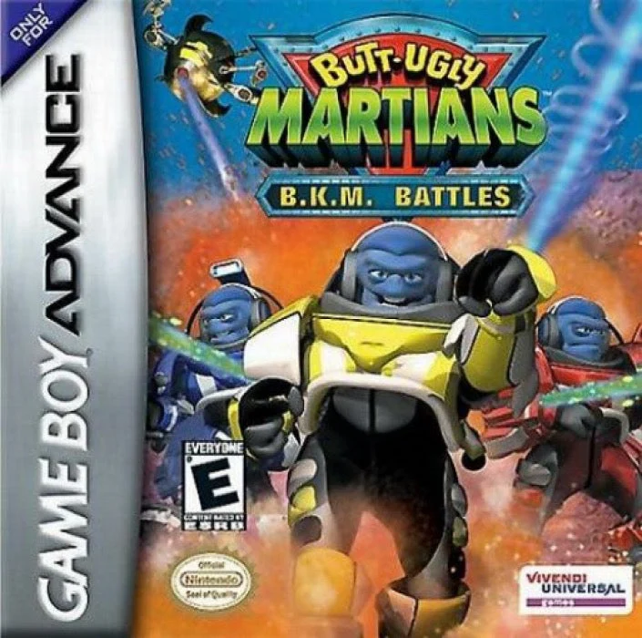 Butt Ugly Martians BKM Battles - Nintendo Game Boy Advance