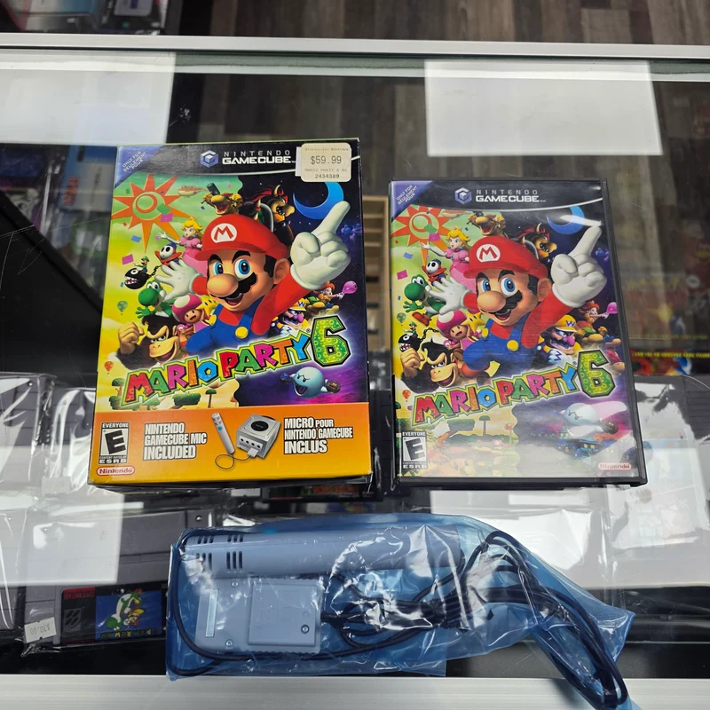 Mario Party 6 - Nintendo GameCube Microphone Bundle