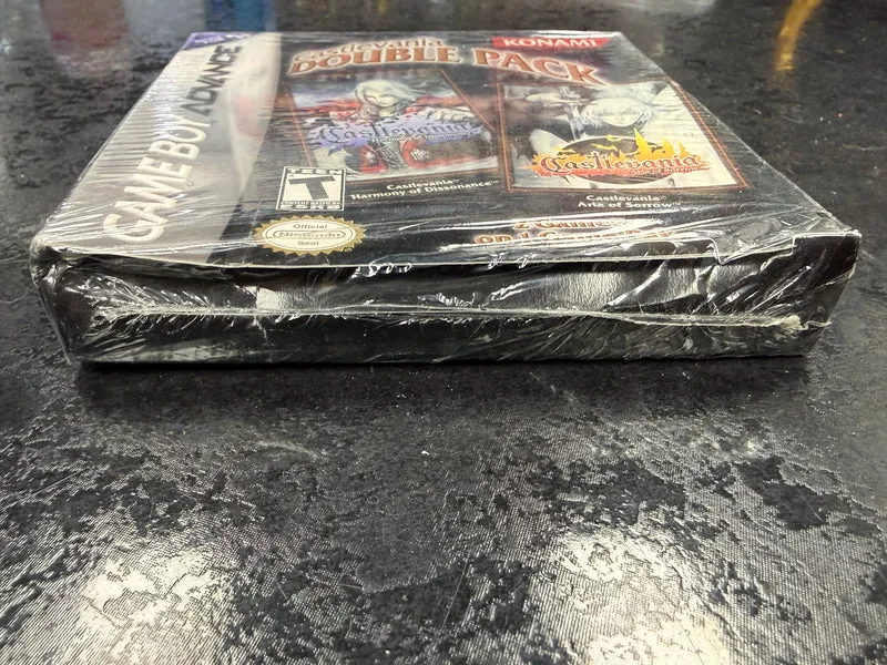 Factory Sealed Castlevania Double Pack - Nintendo Game Boy Advance