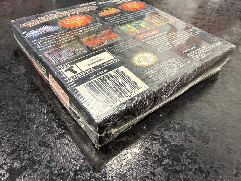 Factory Sealed Castlevania Double Pack - Nintendo Game Boy Advance