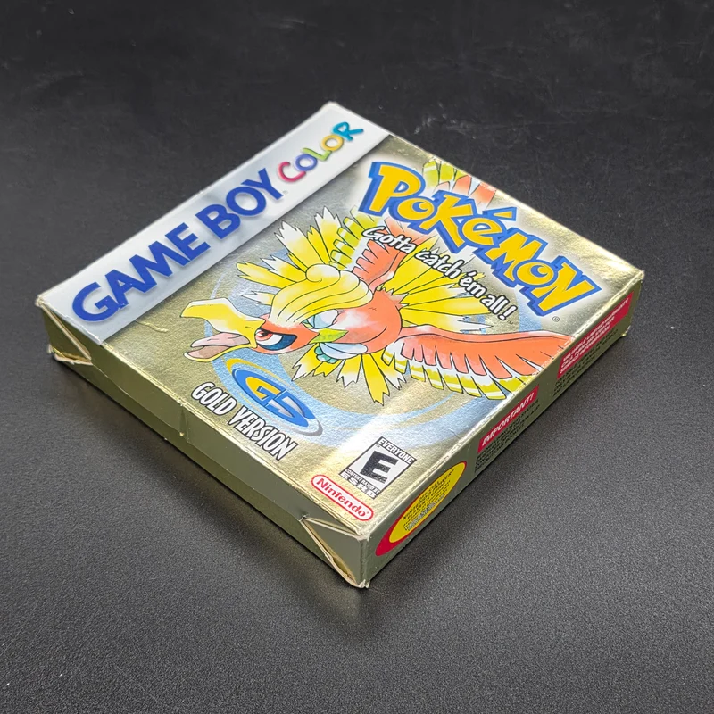 Pokemon Gold: Complete - Nintendo Game Boy Color A