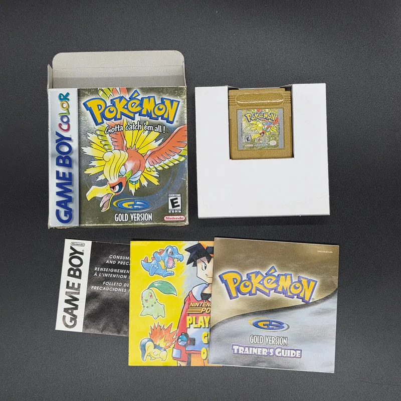 Pokemon Gold: Complete - Nintendo Game Boy Color A