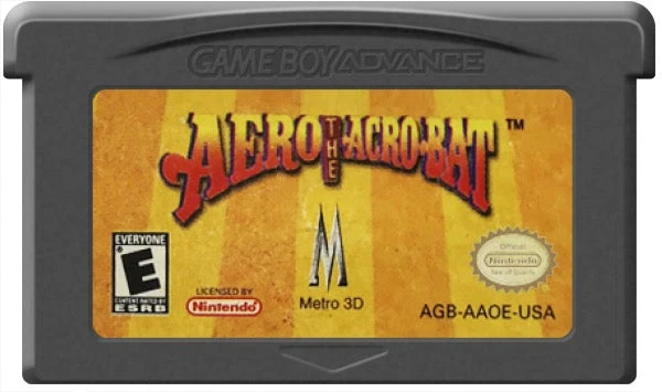 Aero the Acro-Bat - Nintendo Game Boy Advance