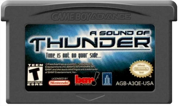 A Sound of Thunder - Nintendo Game Boy Advance